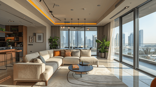 Apartment Interior Design in Dubai Creek Harbour - WEDO